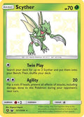 Scyther SV1  - Holofoil Hidden Fates Shiny Vault - Shiny Holo Rare