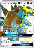 Turtonator GX SV52  - Holofoil Hidden Fates Shiny Vault - Shiny Holo Rare