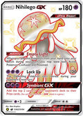 Nihilego GX/SV94  - Holofoil Hidden Fates Shiny Vault - Shiny Holo Rare