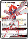 Kartana GX SV73  - Holofoil Hidden Fates Shiny Vault - Shiny Holo Rare