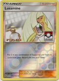 Lusamine - 153a/156 (League Challenge) [3rd Place]/156  - Reverse Holofoil League & Championship Cards - Promo