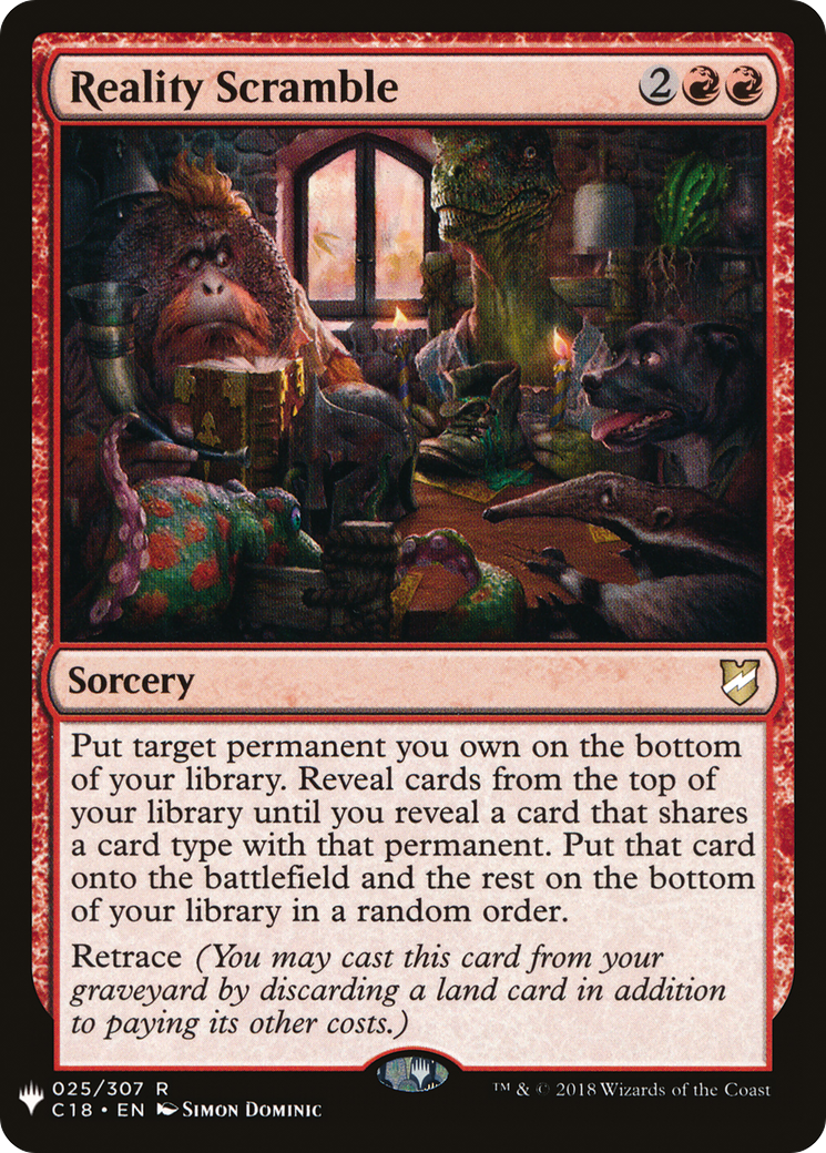 Reality Scramble (LIST-025) - The List