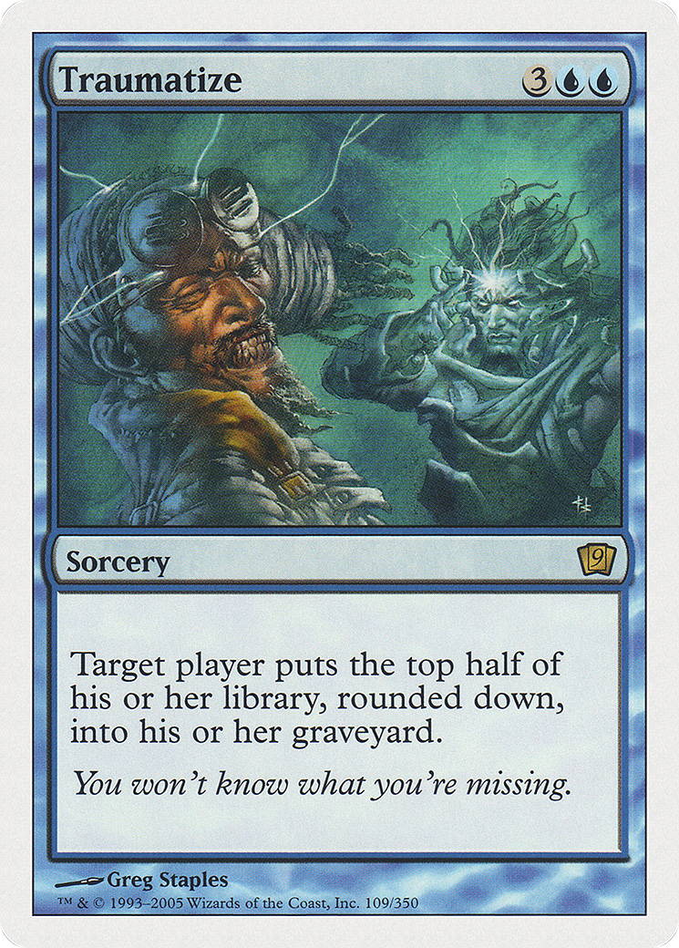 Traumatize (9ED-109) - 9th Edition Foil