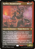 Kardur, Doomscourge (SCD-005) - Starter Commander Decks Etched Foil