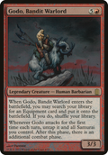 Godo, Bandit Warlord (Commander's Arsenal) (OVER-) - Commander's Arsenal Oversized Foil