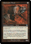 Clockwork Beast (ME1-153) - Masters Edition Foil