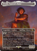 Frodo, Sauron's Bane (Borderless) (LTR Bundle) (UMP-448) - Unique and Miscellaneous Promos Foil