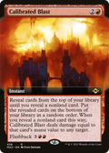 Calibrated Blast (Extended Art) (MH2-456) - Modern Horizons 2: (Extended Art)