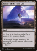 Temple of the False God (CLB-925) - Commander Legends: Battle for Baldur's Gate