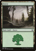 Forest (268) (KTK-268) - Khans of Tarkir Foil