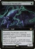 Ascendant Packleader (Extended Art) (VOW-383) - Innistrad: Crimson Vow: (Extended Art)