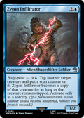 Zygon Infiltrator (Surge Foil) (WHO-668) - Doctor Who Foil