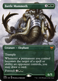 Battle Mammoth (Borderless) (KHM-298) - Kaldheim