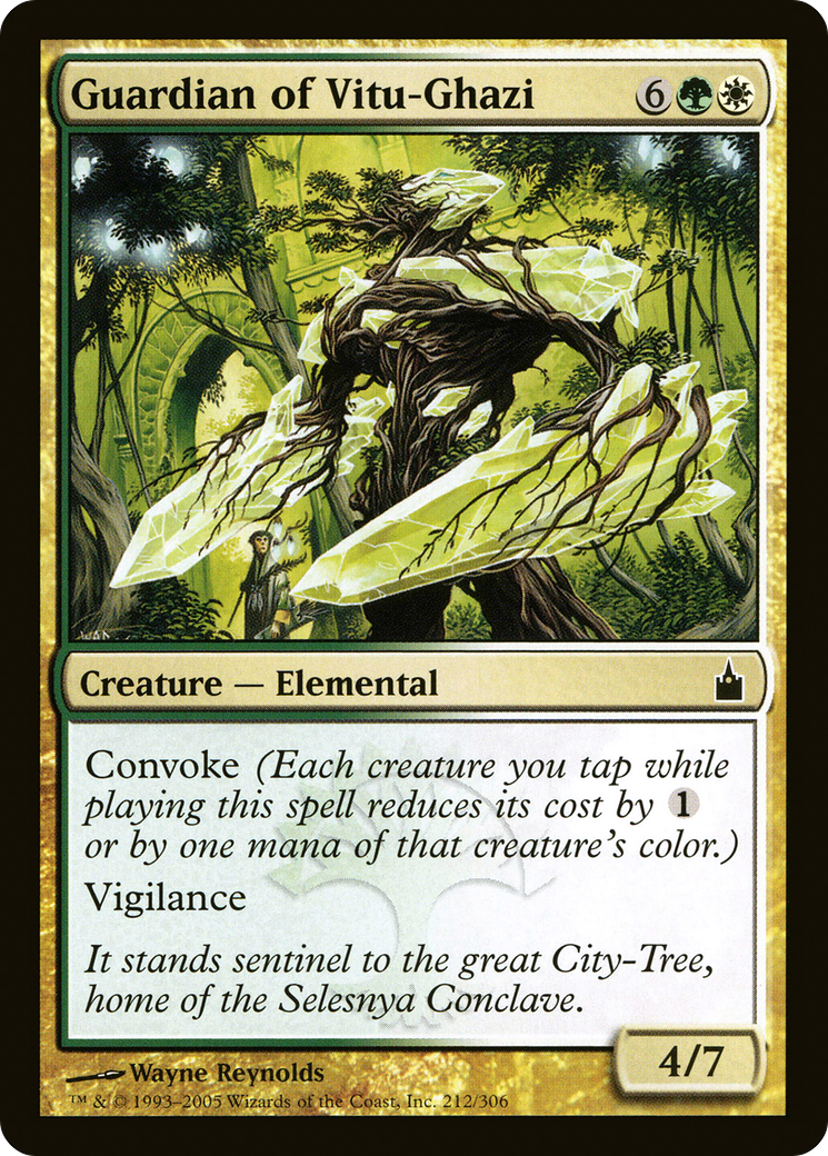 Guardian of Vitu-Ghazi (RAV-212) - Ravnica: City of Guilds Foil