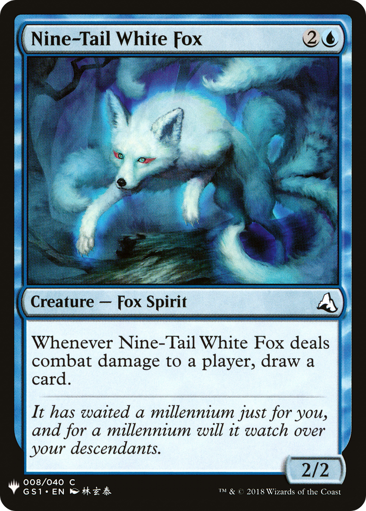 Nine-Tail White Fox (LIST-008) - The List