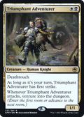 Triumphant Adventurer (PRE-237) - Adventures in the Forgotten Realms Promos Foil