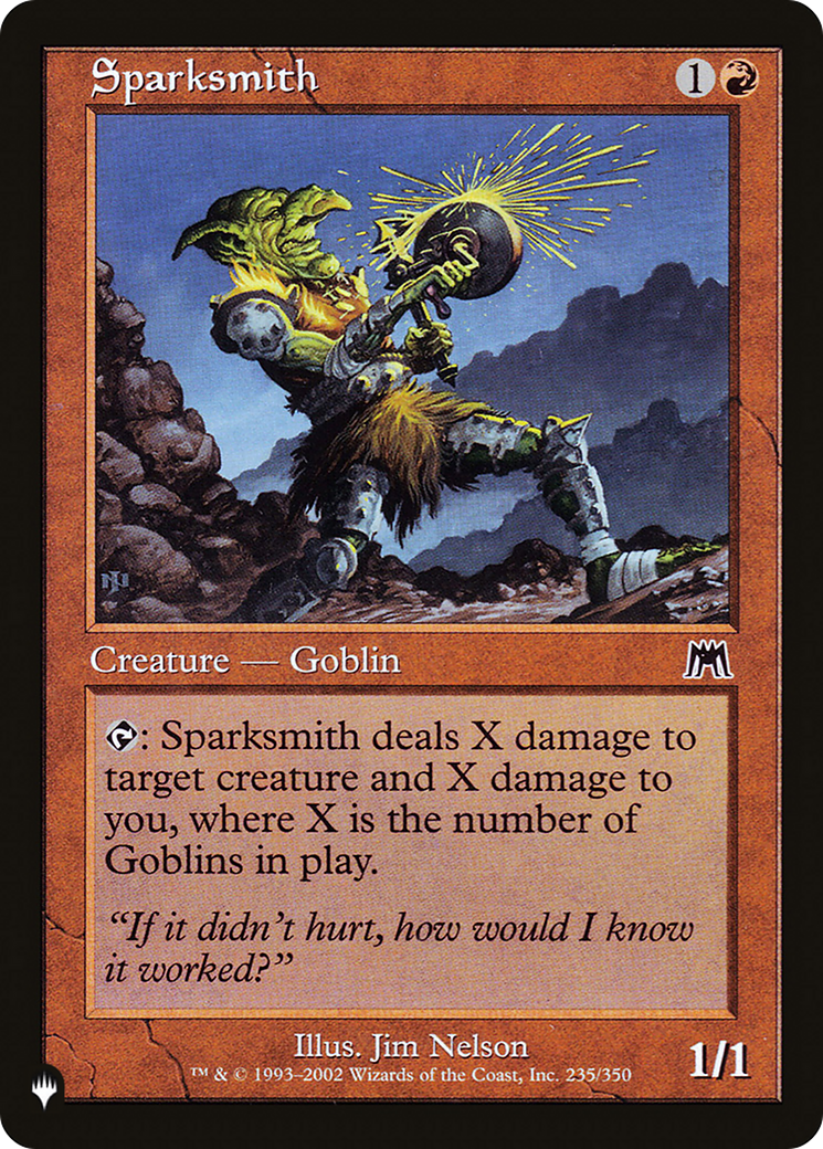 Sparksmith (LIST-235/350) - The List