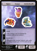 Space Fungus Snickerdoodle (UNF-029) - Unfinity Sticker Sheets