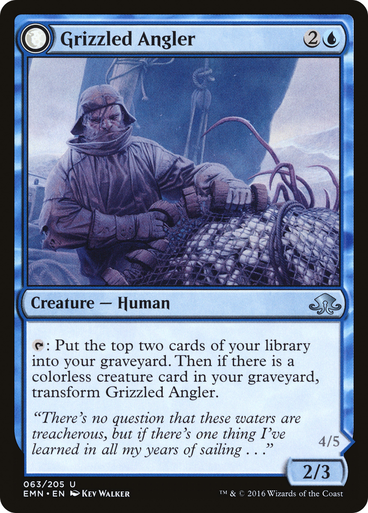 Grizzled Angler (EMN-063) - Eldritch Moon: (mooneldrazidfc) Foil