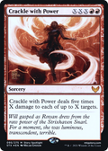 Crackle with Power (PRE-095) - Strixhaven: School of Mages Promos Foil
