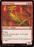Shivan Dragon (FDN-206) - Foundations Foil