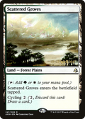 Scattered Groves (PRE-247) - Amonkhet Promos Foil