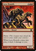 Lava Hounds (8ED-198) - 8th Edition Foil