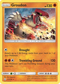 Groudon 113  - Reverse Holofoil SM  Cosmic Eclipse - Rare
