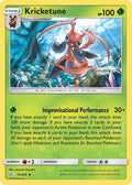 Kricketune/236  - Reverse Holofoil SM  Cosmic Eclipse - Uncommon
