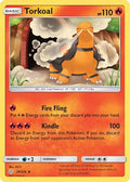 Torkoal/236  - Reverse Holofoil SM  Cosmic Eclipse - Uncommon