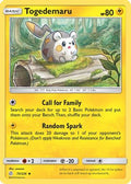 Togedemaru 073/236  SM  Cosmic Eclipse - Uncommon
