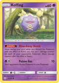 Koffing 076  - Reverse Holofoil SM  Cosmic Eclipse - Common
