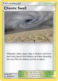 Chaotic Swell 187  - Reverse Holofoil SM  Cosmic Eclipse - Uncommon