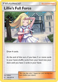 Lillie's Full Force 196  - Reverse Holofoil SM  Cosmic Eclipse - Uncommon