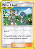Mallow & Lana 198  - Reverse Holofoil SM  Cosmic Eclipse - Uncommon