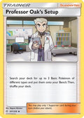 Professor Oak's Setup 201  - Reverse Holofoil SM  Cosmic Eclipse - Uncommon