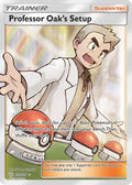 Professor Oak's Setup (Full Art)  - Holofoil SM  Cosmic Eclipse - Ultra Rare