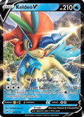 Keldeo V 053  - Holofoil SWSH01 Sword & Shield Base Set - Ultra Rare