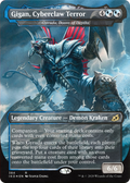 Gigan, Cyberclaw Terror - Gyruda, Doom of Depths (IKO-384) - Ikoria: Lair of Behemoths / Gigan, Cyberclaw Terror: (companion) (Borderless) Foil