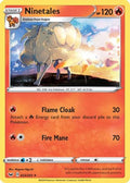 Ninetales 023  - Reverse Holofoil SWSH01 Sword & Shield Base Set - Rare