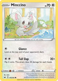 Minccino (145) (145) 145  - Reverse Holofoil SWSH01 Sword & Shield Base Set - Common