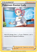 Pokemon Center Lady 176  - Reverse Holofoil SWSH01 Sword & Shield Base Set - Uncommon