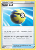 Quick Ball 179  - Reverse Holofoil SWSH01 Sword & Shield Base Set - Uncommon