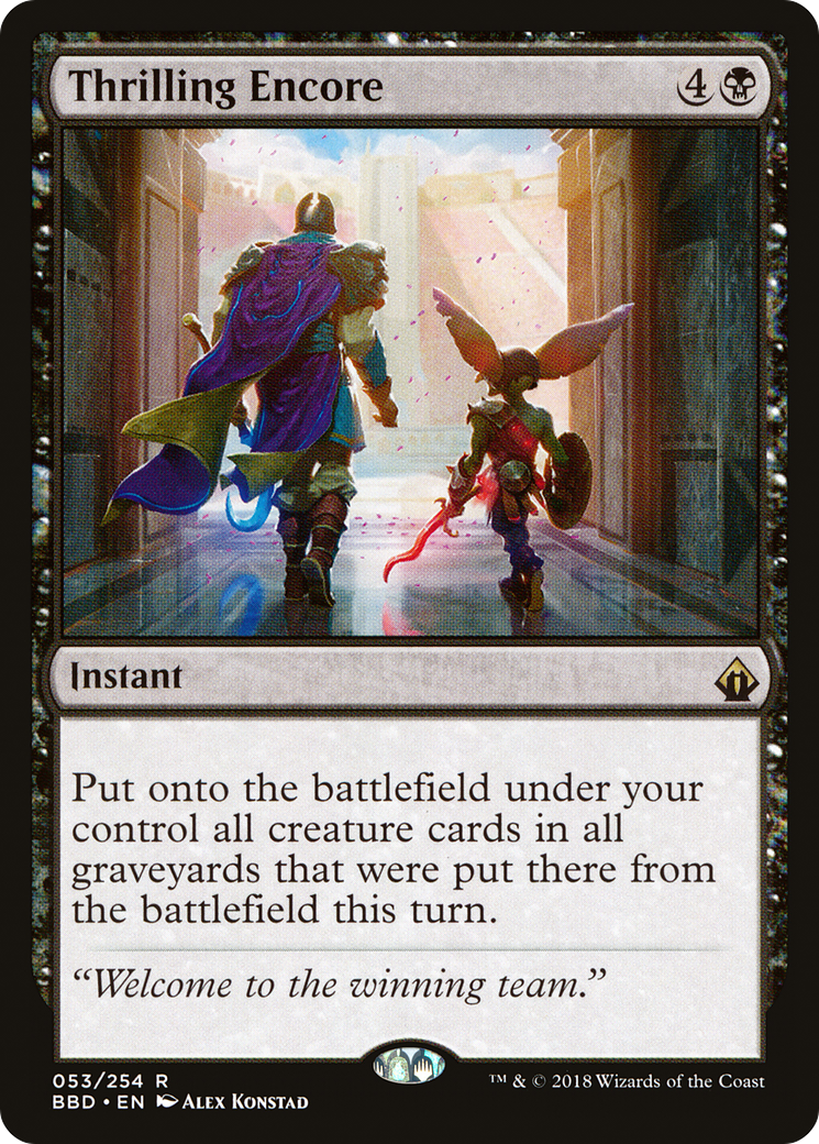 Thrilling Encore (BBD-053) - Battlebond