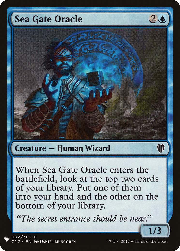 Sea Gate Oracle (C17) (LIST-092) - The List