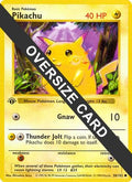 Pikachu - 58/102/102  Jumbo Cards - Promo