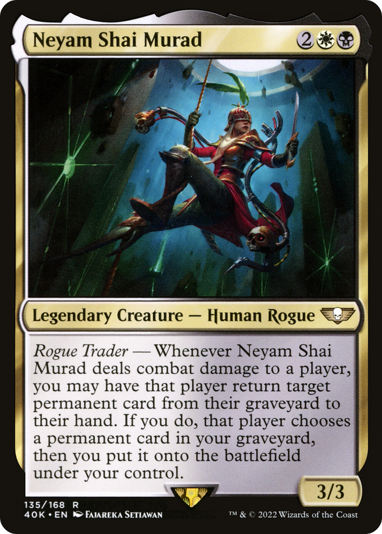 Neyam Shai Murad (40K-135) - Warhammer 40,000 Commander