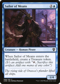 Sailor of Means (CMR-088) - Commander Legends Foil