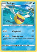 Pelipper 042  - Reverse Holofoil SWSH02 Rebel Clash - Uncommon