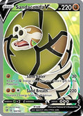 Sandaconda V (Full Art) 184  - Holofoil SWSH02 Rebel Clash - Ultra Rare
